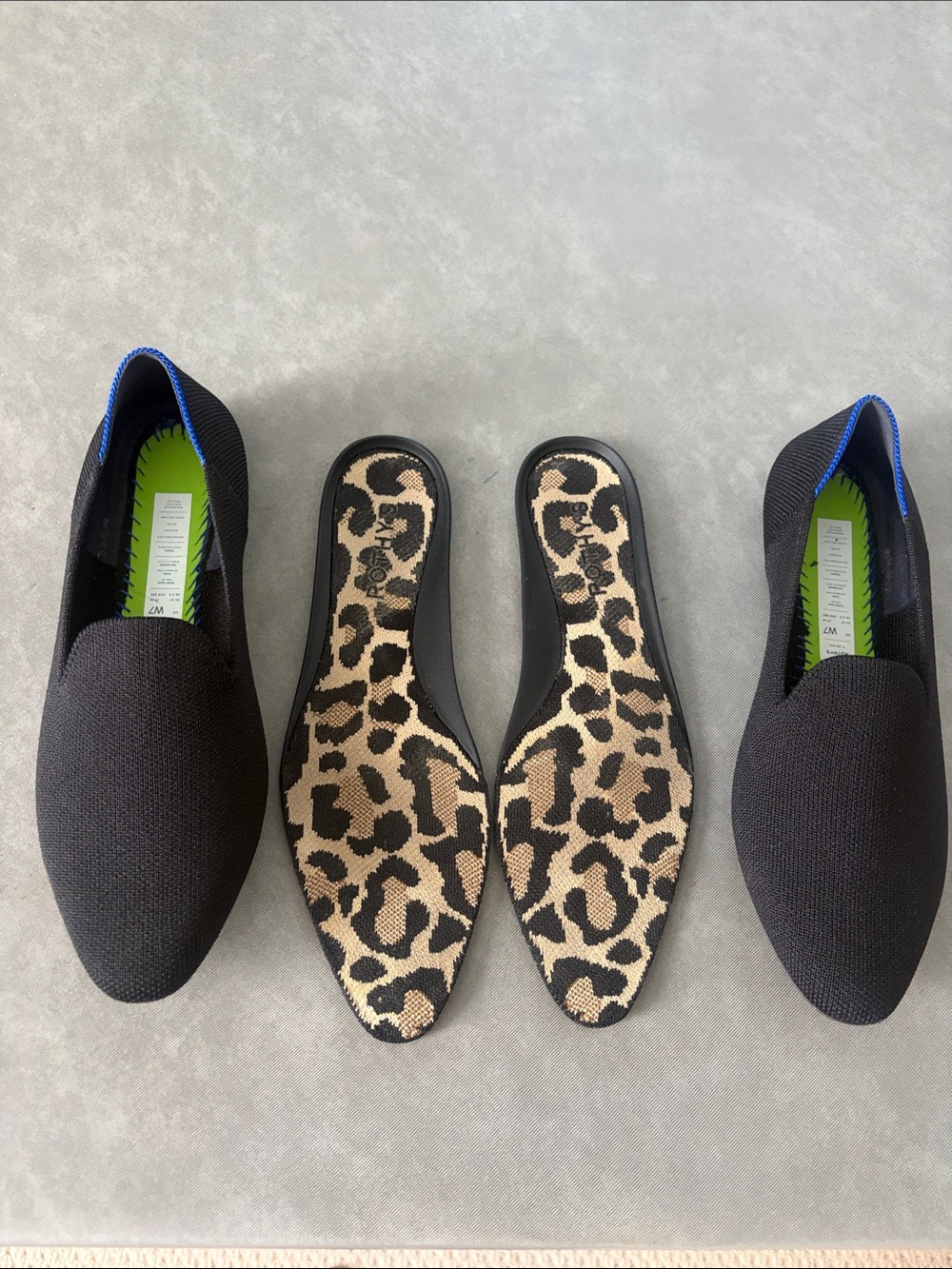 Rothy’s Black Almond Toe Loafer - Picture 5 of 6